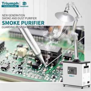 2024 di vendita calda bianco salone di bellezza moxibustione dispositivo di scarico del fumo attrezzature per la pulizia dell'aria - Product Image 3