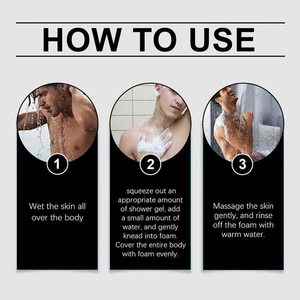 Gel <span class=keywords><strong>Doccia</strong></span> di Alta Qualità al Tè Verde e Vitamina C, Detergente Profondo, Idratante, Nutriente e Controllo dell'Oleosità - Product Image 2