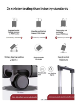 Maleta de Viaje Moderna de Aluminio de 20 Pulgadas, Unisex, con Ruedas Silenciosas, Candado TSA, Puerto de Carga USB, Carcasa Rígida Antirrobo