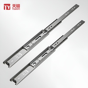 รางเลื่อนลูกปืนแบบยืดหดได้สำหรับตู้เหล็ก ความกว้าง 45 มม. สำหรับลิ้นชัก - Product Image 2