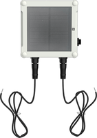 Batterie Rechargeable 48 v avec panneau solaire, contrôleur d'électrovanne Lora, pour l'irrigation automatique et de précision