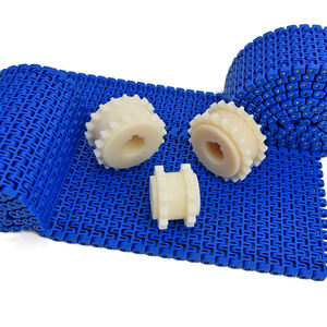 耐久性のあるナイロンコンベアベルト駆動スプロケットローラーベアリングギアPOMチェーン用モジュラーベルト新状態 - Product Image 6