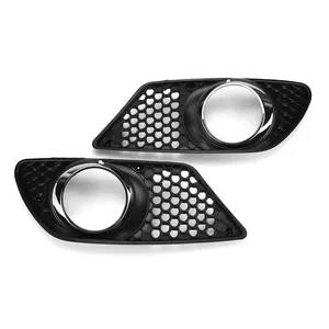 W204 Car Front Fog Light <b>Grille</b> Lamp Cover HONEYCOMB <b>MESH</b> <b>for</b> Mercedes <b>for</b> Benz C-Class W204 2007-2010 A2048850353 A2048850253 - Product Image 2