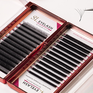 Cheap <strong>Price</strong> 5d W Shape 0.07mm Eyelash Extensions Russian Premade Fans Volume <strong>Lashes</strong> 3d 4d 5d Clover W Eyelashes <strong>Lash</strong> Extensions - Product Image 1