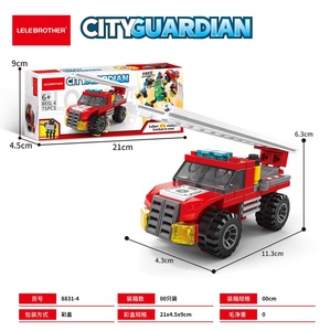 Robot déformé Lele Brother 6 1 503 pièces jouet de Construction blocs de construction ville voiture briques <span class=keywords><strong>Ambulance</strong></span> modèle cadeau éducatif pour - Product Image 5