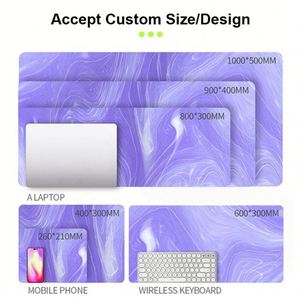 Factory Custom Logo Printed Waterproof Mousepad Non-Slip Rubber Base Portable Computer Gaming <b>Mouse</b> <b>Pad</b> - Product Image 3