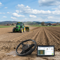 Système de pilotage automatique GPS pour tracteurs Huida, utilisé dans les exploitations agricoles européennes, équipement de navigation automatique agricole de précision RTK