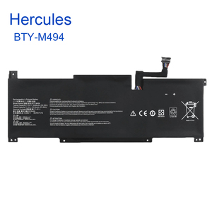 แบตเตอรี่แล็ปท็อปใหม่11.4V BTY-M494 39.3Wh สำหรับ <span class=keywords><strong>MSI</strong></span> Modern 15 B12M รุ่นใหม่<span class=keywords><strong>14</strong></span> C12Mx <span class=keywords><strong>Prestige</strong></span> <span class=keywords><strong>14</strong></span> Series อะไหล่แบตเตอรี่โน๊ตบุ๊ค - Product Image 1