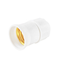 Support de lampe LED E27 avec socle à vis Pendentif suspendu en spirale en plastique pour l'éclairage domestique Bases et supports de lampe de qualité supérieure
