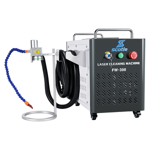 300W JPT Pulse <b>Laser</b> <b>Cleaning</b> <b>Machine</b> Metal Wood Plastic Stone Precision Cleaner - Product Image 3