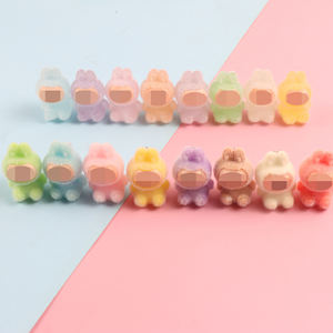 可爱迷你植绒坐立小雕像迷你怪物DIY钥匙扣配件 - Product Image 4