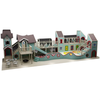 Nannan Baby Models of Playground Equipment Price Aire de jeux intérieure moderne Maze Adventure Park Kids for Sale