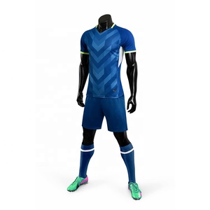 Custom team soccer Football soccer jersey breathable wear set made in China - Product Image 6