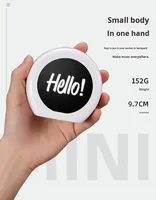 Nuevo Regalo Promocional Creativo, Altavoz Bluetooth Inalámbrico TWS Manos Libres, Mini Portátil, con Logotipo Luminoso Personalizado de Marca