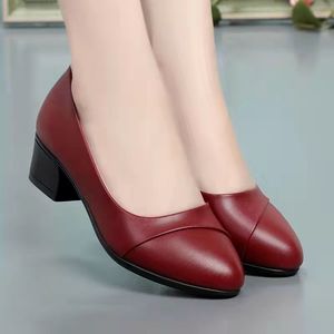 Zapatos de Trabajo <span class=keywords><strong>para</strong></span> <span class=keywords><strong>Mujer</strong></span>, Cómodos, Antideslizantes, con Suela de Goma Suave, Estilo Slip-On, <span class=keywords><strong>para</strong></span> Otoño - Product Image 2