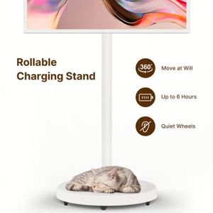 32 Inch Nieuwe Next <span class=keywords><strong>to</strong></span> Me Indoor LCD Draadloze <span class=keywords><strong>Display</strong></span> Smart Capacitieve Touch USB Oplaadbare Draaibare <span class=keywords><strong>Android</strong></span> Monitor - Product Image 6