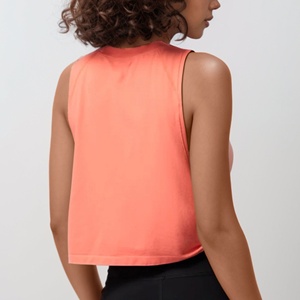 Débardeur de sport ample et respirant à séchage rapide pour <span class=keywords><strong>femme</strong></span> – Idéal pour la course et le fitness en été - Product Image 3