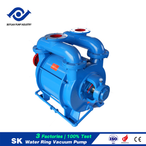 BOYUAN Fabricante OEM Bomba de Vacío de Anillo Líquido de Alta Presión Serie SK de 0.55kw-185kw con Impulsor de Acero Inoxidable y Hierro - Product Image 2