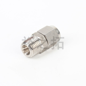 Stainless Steel <b>Quick</b> Connect Fitting Pc8 02 Straight Through External Thread Pneumatic Hose <b>Connector</b> - Product Image 3