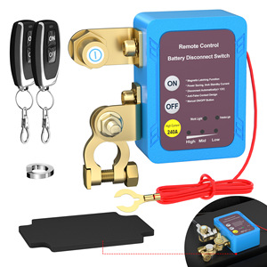 Thông minh điều khiển từ xa tự động chuyển mạch 12V/24V hiển thị kỹ thuật số Power-Off chuyển đổi chống cống xe mới Pin tiêu cực thiết bị đầu cuối - Product Image 2