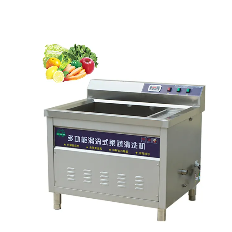 Industrial ozone disinfection vegetable washing machine