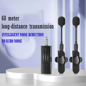 Không dây 3.5 mét Lavalier máy ảnh microphone, Micro không dây cho <span class=keywords><strong>PC</strong></span> máy tính xách tay, điện thoại <span class=keywords><strong>Mic</strong></span> cho ghi âm cuộc phỏng vấn video trực tiếp vlog - Product Image 2