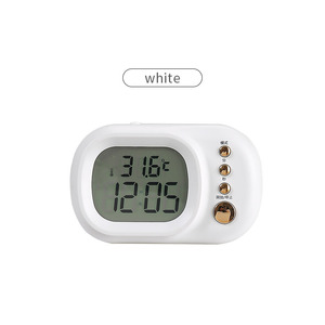 TV Design carino sveglia Desktop orologio elettronico con <span class=keywords><strong>Display</strong></span> <span class=keywords><strong>LCD</strong></span> a temperatura - Product Image 3