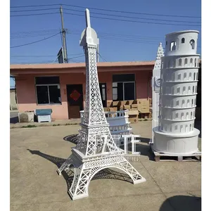 Large Statue Metal Decoration Iron Eiffel Tower Sculpture