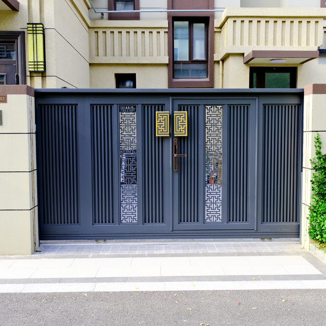 Electric Sliding Gate House Warehouse Security