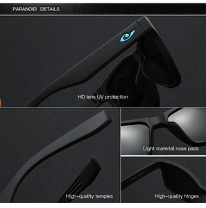 Gafas de Sol DUBERY PARANOID Unisex UV400 Polarizadas, Productos de Tendencia 2026, Novedades, Doradas, Transparentes, Blancas, para Adultos - Product Image 5
