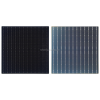 Cellule solaire monocristalline bifaciale PERC 12BB, panneau flexible, cellule solaire monocristalline de qualité A pour système d'énergie solaire