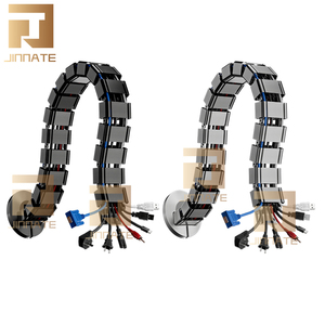 Directo de fábrica Vertical debajo de la Mesa del escritorio Cable de PC Sistema DE GESTIÓN ordenado Underdesk Snake Cord Manager Organizador para la Oficina - Product Image 6