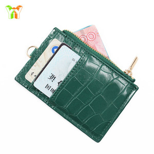 Wallet, <b>ID</b> card <b>holder</b>, anti-demagnetizing RFID card <b>holder</b>, zippered name tag coin purse, bank card <b>holder</b> - Product Image 5