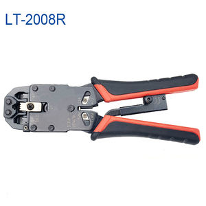 Crimpadora de cables RJ11 RJ12 RJ45, alicates de red de PC, LT-2008R modular de herramienta de prensado, herramienta de red profesional de RJ-45 <span class=keywords><strong>amp</strong></span> - Product Image 4