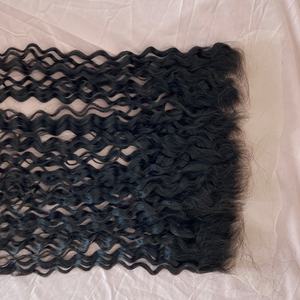 Cabello Natural para Pequeños Nudos, Línea de Cabello de Bebé para Cierre de Encaje Transparente 13x4 13x6 HD, Cabello Humano 100%, Peluca 180% - Product Image 4