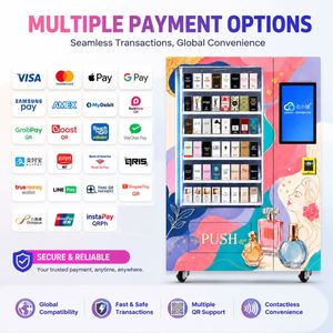 Distributeur automatique de parfums avec livraison par tige élévatrice, écran tactile et paiement sans espèces pour centres commerciaux, aéroports et commerces de détail - Product Image 6