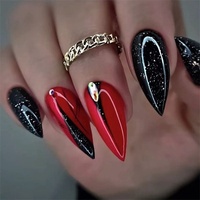 Distributeurs en gros de fournitures pour ongles, ongles press-on brillants, fournitures pour nail art avec strass
