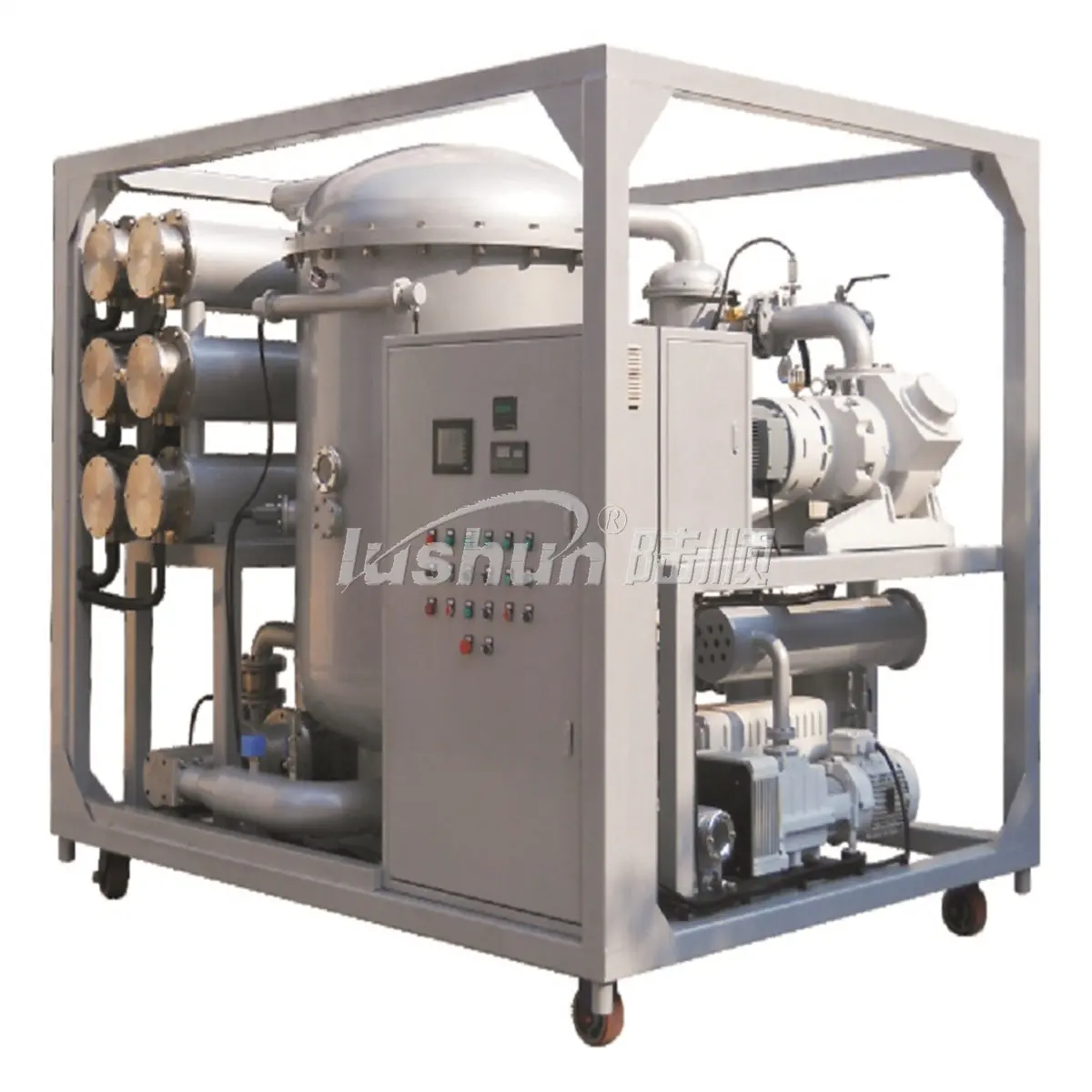 Equipo purificador de purificación de aceite de transformador de alto vacío de doble etapa sistema de filtración/máquina de filtrado de aceite dieléctrico usado