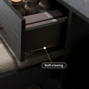 Mueble de Baño de Lujo con Espejo, Mueble de Lavabo Individual de 36 Pulgadas, Mueble de Almacenamiento para Medicamentos, Juego de Muebles para Baño - Product Image 4