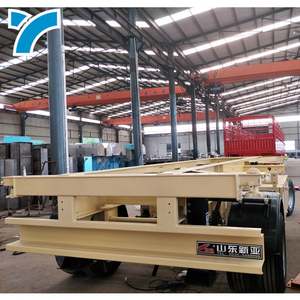 Pabrik Tugas Berat Murah Trailer Mobil Dolly Lowboy Trailer Bekas Trailer untuk Dijual - Product Image 5