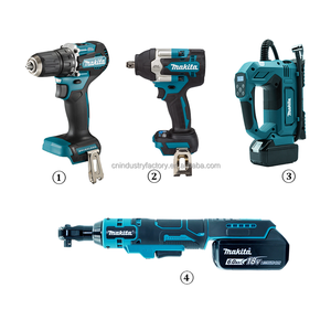 Juego <span class=keywords><strong>de</strong></span> Herramientas <span class=keywords><strong>Makita</strong></span> <span class=keywords><strong>de</strong></span> 18V, Inalámbricas, sin Escobillas, <span class=keywords><strong>4</strong></span> Piezas, Kit Combinado, <span class=keywords><strong>Llave</strong></span> <span class=keywords><strong>de</strong></span> <span class=keywords><strong>Impacto</strong></span> y Taladro <span class=keywords><strong>de</strong></span> Alta Resistencia, Juego Completo - Product Image 1