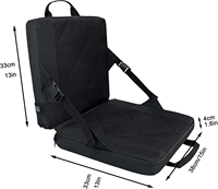 Coussin de siège de stade matelassé Sauveur Chauffage à 3 niveaux Sièges extérieurs portables et pliables
