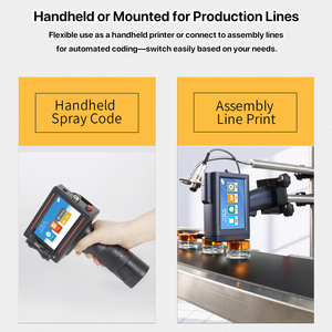 D10 600dpi 12.7mm Multipurpose Smart Handheld <strong>Portable</strong> 4.3Inch Mini Inkjet <strong>Printer</strong> for Wood Metal Packaging Sublimation - Product Image 5