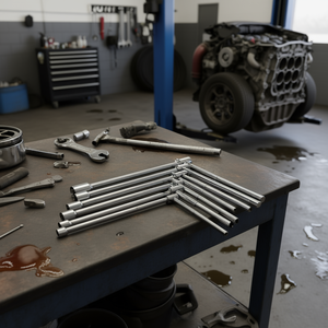 Fg 616A/S6 <b>Socket</b> Wrench Set <b>8mm</b> 10mm 12mm 13mm 14mm 15mm 17mm 19mm For Auto Repair Tools - Product Image 3