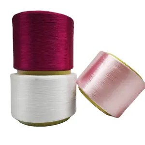Stock de haute qualité polypropylène tricot brillant Fdy 150D 300D PP fil polypropylène fil de filament pour fil de soie