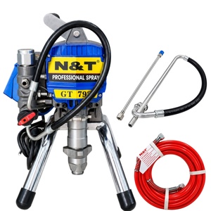 Spruzzatore di Vernice Elettrico Senza Aria 220V con Motore Brushless, Alta Pressione 3300 PSI, 2500W, Macchina Professionale per Pittura Murale Industriale - Product Image 1