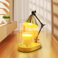 Usine Personnalisable 2 Ampoules Minuterie Gradateur Bougie Lampe Coloré Paquet Boîte En Gros Métal Matériel
