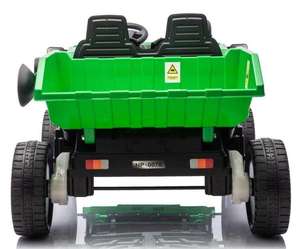 Voiture électrique 12V pour enfants <span class=keywords><strong>avec</strong></span> deux sièges, véhicule d'ingénierie, <span class=keywords><strong>camion</strong></span> à pédales pour enfants <span class=keywords><strong>avec</strong></span> <span class=keywords><strong>remorque</strong></span>, voiture électrique pour enfants - Product Image 4