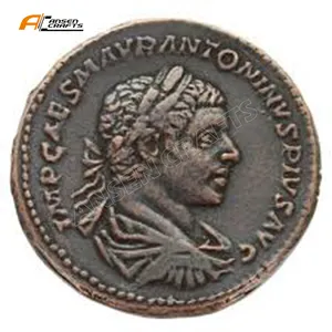 Een Authentieke Oude Romeinse Rijk Bron Echte Antieke Antieke Romeinse Zilveren Munten