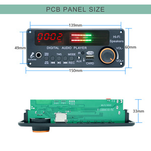 Nuevo Producto de Junio de 2026, Reproductor <span class=keywords><strong>MP3</strong></span>, Módulo de Audio TWS, Placa Decodificadora con Micrófono para Grabación de Llamadas y Altavoz - Product Image 2